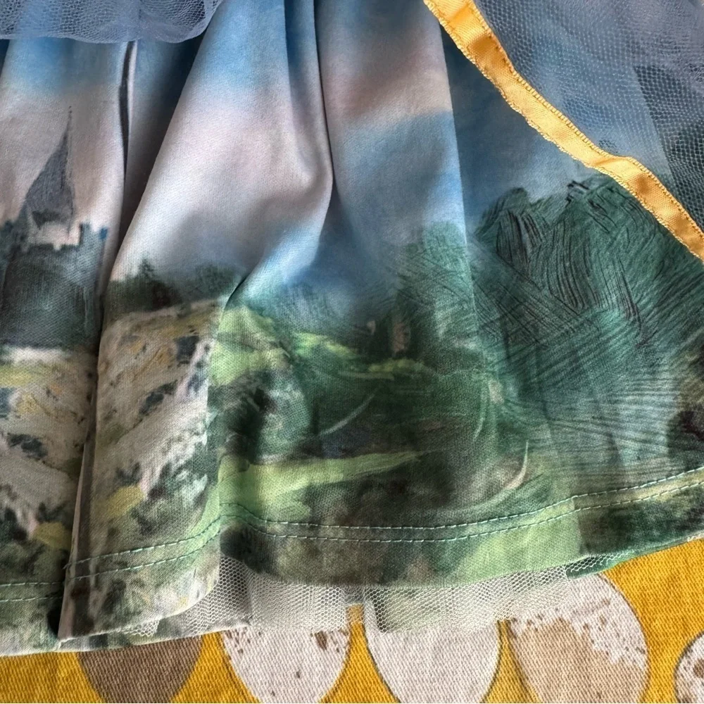 Harry Potter Quidditch pitch tulle skirt size 3T